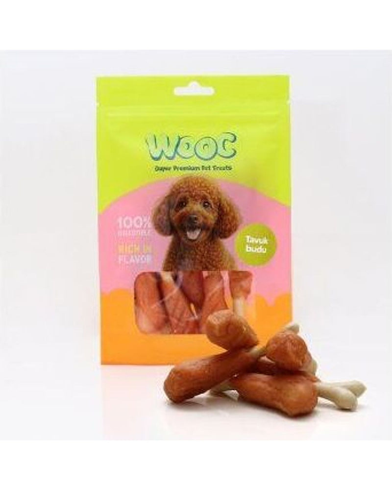 Wooc Tavuk Budu Köpek Çiğneme Ödülü 75 g