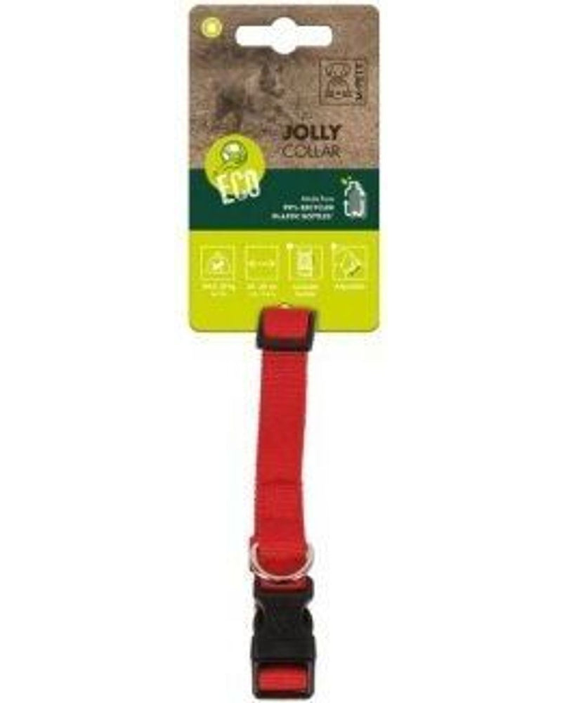 M-Pets Jolly Kilitli Tokalı Köpek Boyun Tasması Kırmızı M