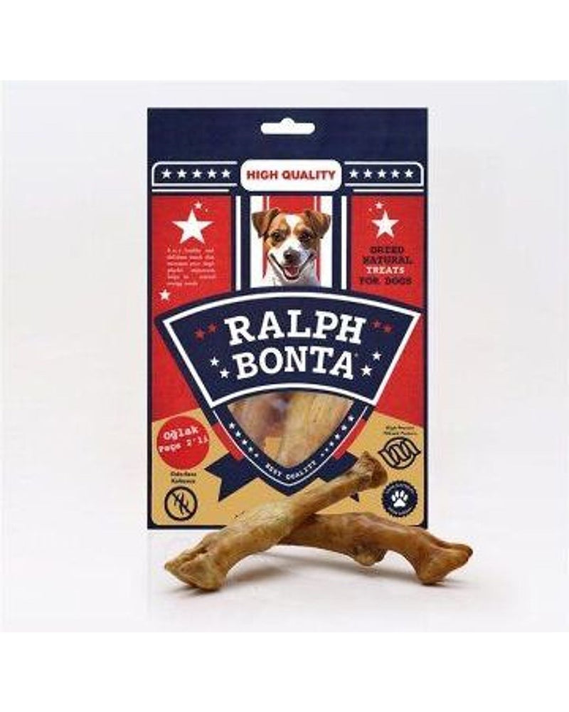 Ralph Bonta Kurutulmuş Oğlak Paça Köpek Ödülü 2'li 100 g