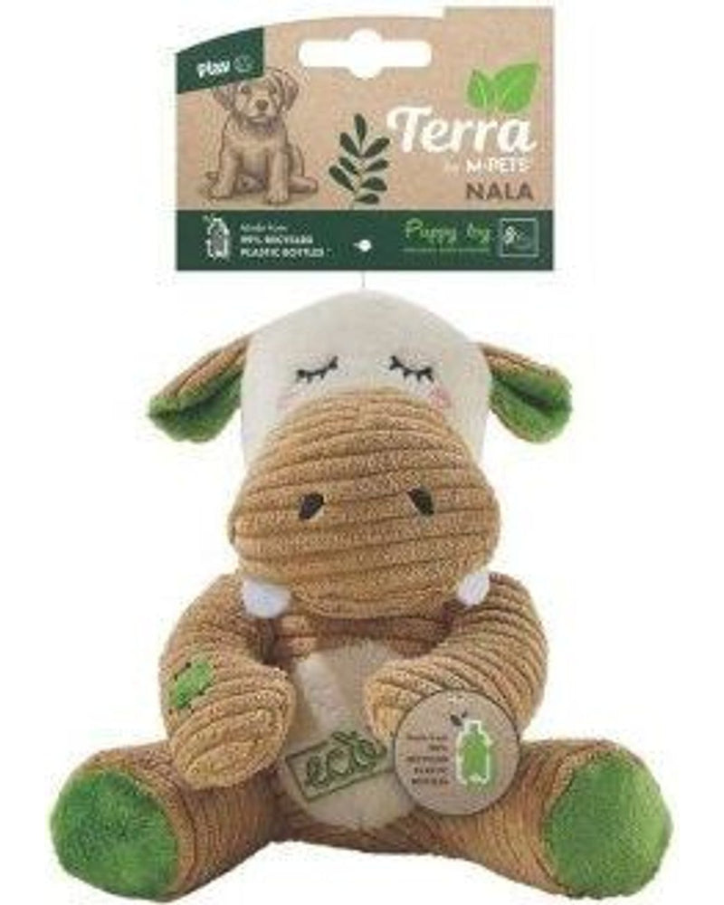 M-Pets Terra Eco Nala Geri Dönüştürülmüş Yavru Köpek Peluşu 18 cm