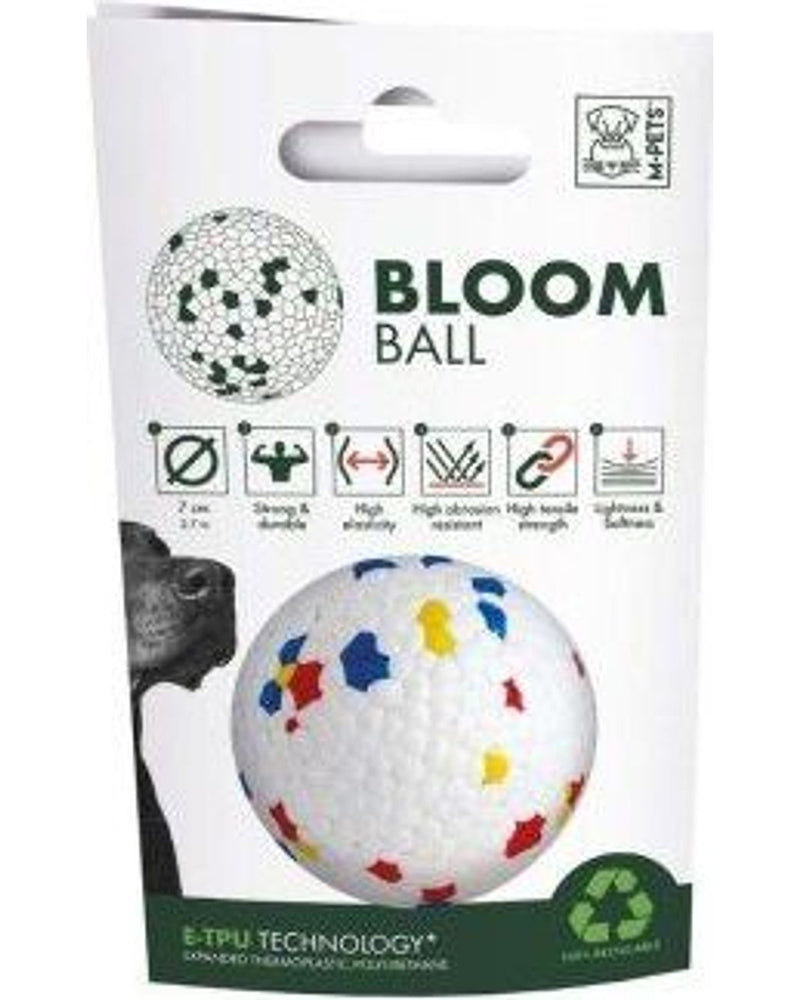 M-Pets Bloom Ball Parçalanmaz Yüzen Köpek Oyun Topu 7 cm