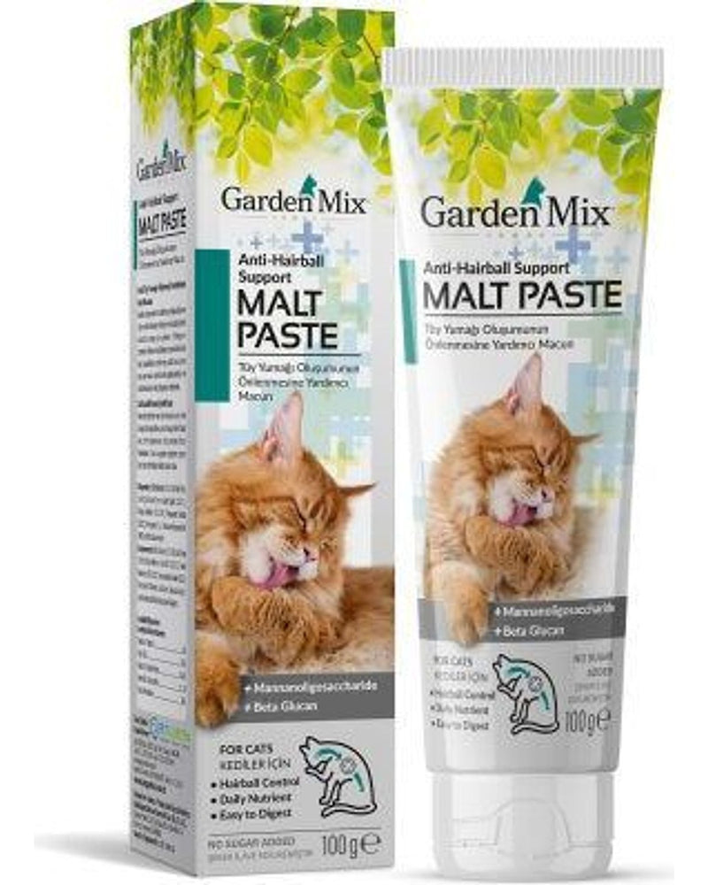 Garden Mix Tüy Yumağı Önleyici Kedi Malt Macunu 100 gr