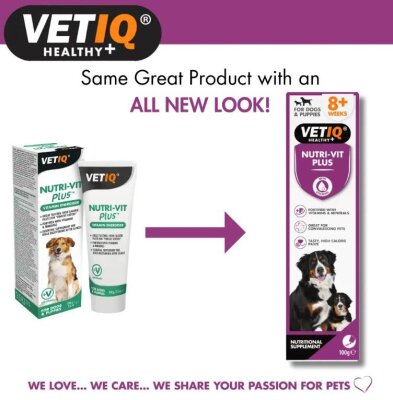 Vet IQ Nutri-Vit Plus Köpek Vitamin Mineral Macunu 100 gr