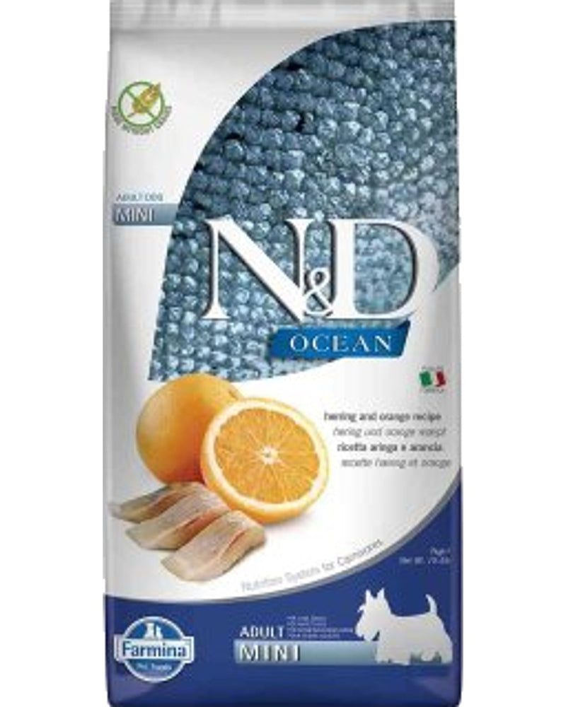 N&D Ringa Balıklı Tahılsız Küçük Irk Yetişkin Köpek Maması 7 kg