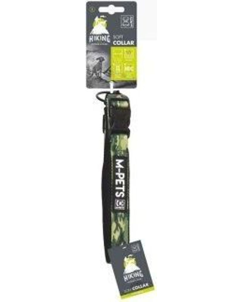 M-Pets Hiking Kamuflaj Dolgulu Köpek Boyun Tasması L