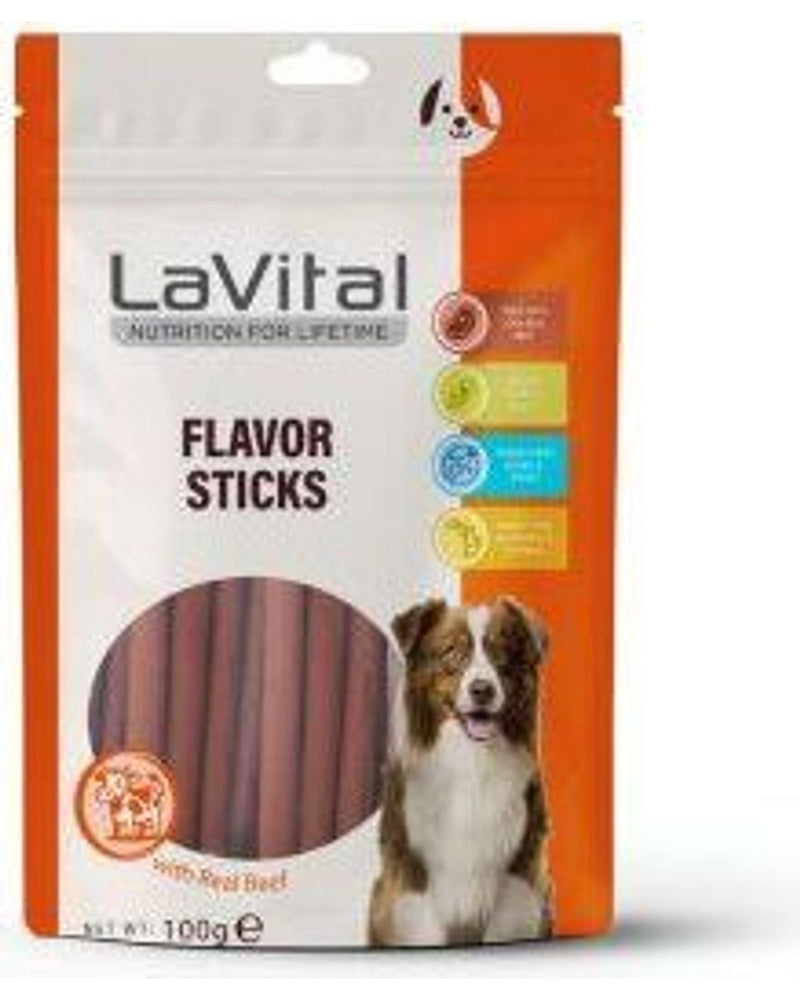LaVital Sığır Etli Yumuşak Çubuk Köpek Eğitim Ödülü 100 g