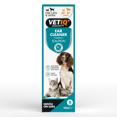 VetIQ Kulak Temizleme Solüsyonu 100 ml (Kedi-Köpek)