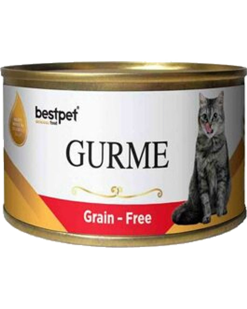 BestPet Gurme Tahılsız Jöleli Biftekli Kedi Yaş Maması 85 gr