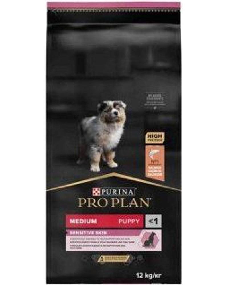Pro Plan Somonlu Hassas Deri Orta Irk Yavru Köpek Maması 12 kg