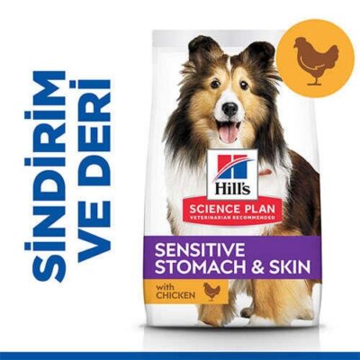 Hill's Tavuklu Hassas Orta Irk Yetişkin Köpek Maması 14 kg