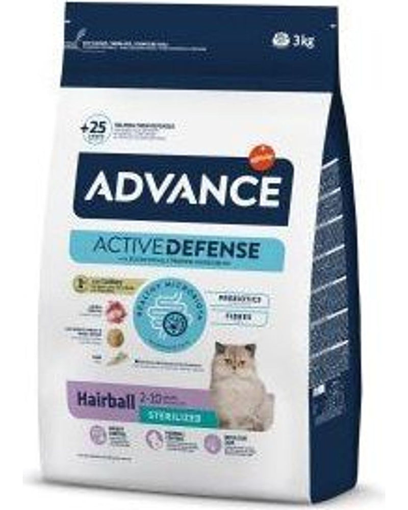 Advance Hairball Kısırlaştırılmış Hindili Kedi Maması 3 kg