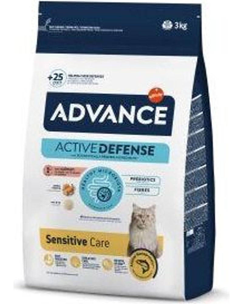 Advance Sensitive Somonlu Pirinçli Yetişkin Kedi Maması 3 kg