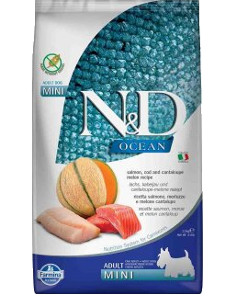 N&D Somon Morina Balıklı Mini Yetişkin Köpek Maması 2,5 kg