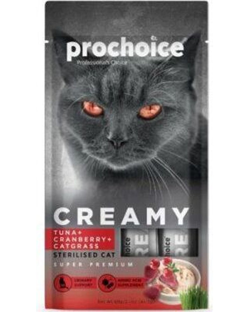 Prochoice Ton Balıklı Kedi Çimli Kısırlaştırılmış Sıvı Ödül 4x15 gr