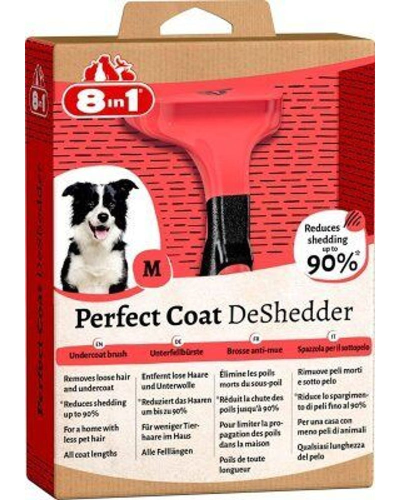 8in1 Furminator Orta Irk Tüy Toplayıcı Köpek Tarağı (M)