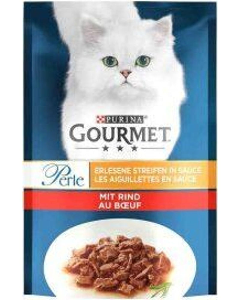 Sos İçinde Izgara Sığır Etli Yetişkin Kedi Konservesi 85 gr