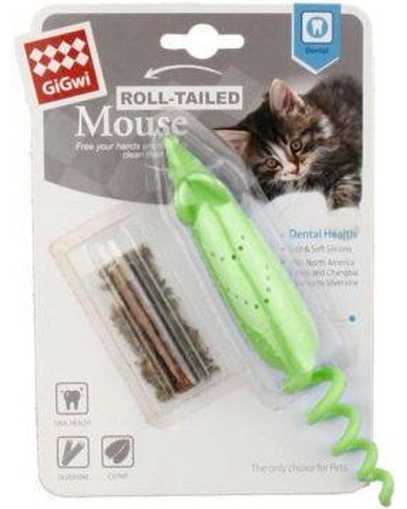 Gigwi Catnipli Fare Kedi Oyuncağı (Yeşil)