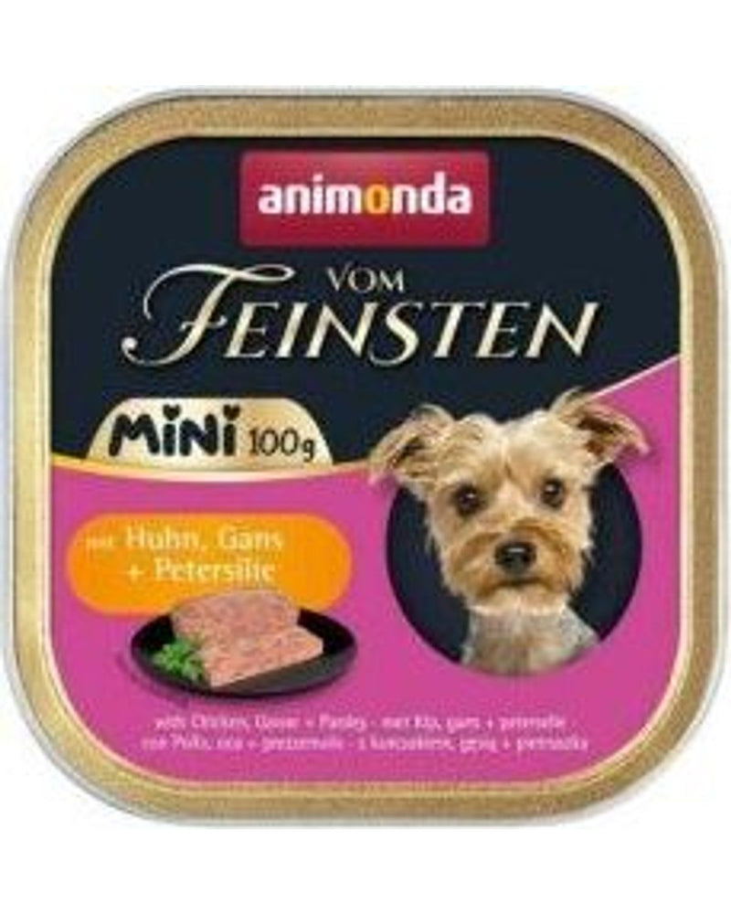 Animonda Tavuk ve Kazlı Mini Irk Yetişkin Köpek Konservesi 100 gr