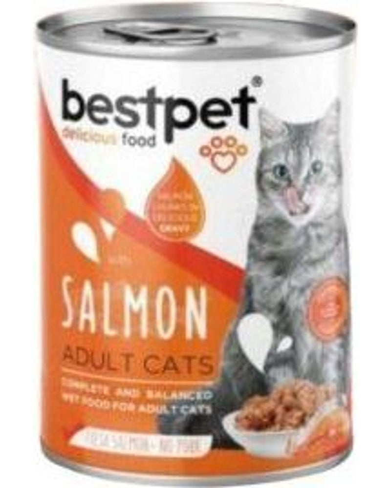 Yetişkin Kediler için Jöleli Somonlu 400 gr Yaş Kedi Maması