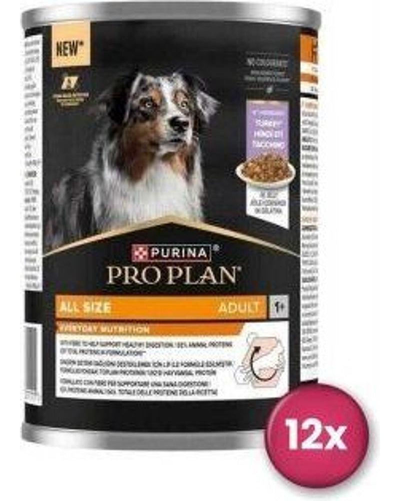 Pro Plan Jöle İçinde Hindi Etli Köpek Konservesi 400 gr x 12 Adet