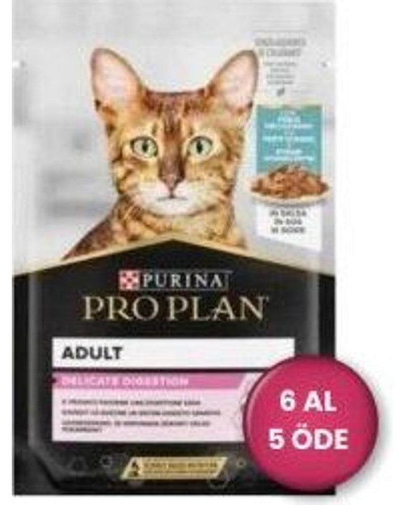 Pro Plan Sosta Okyanus Balıklı Kedi Konservesi 85 gr x 6 (6 Al 5 Öde)