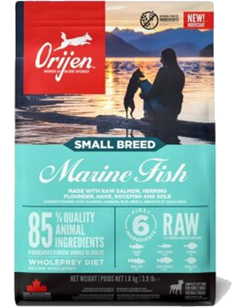 Orijen Tahılsız %85 Balıklı Küçük Irk Yetişkin Köpek Maması 1,8 kg