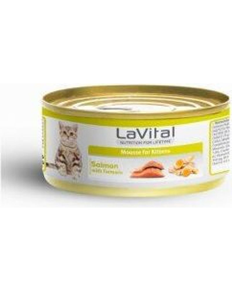 LaVital Somonlu ve Zerdeçallı Yavru Yaş Kedi Maması 85 gr