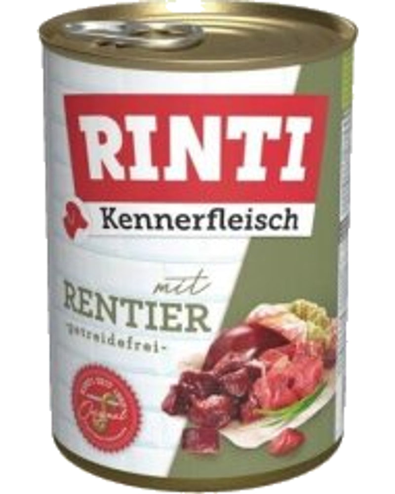 RINTI Tahılsız Geyikli Yetişkin Köpek Konservesi 400 gr