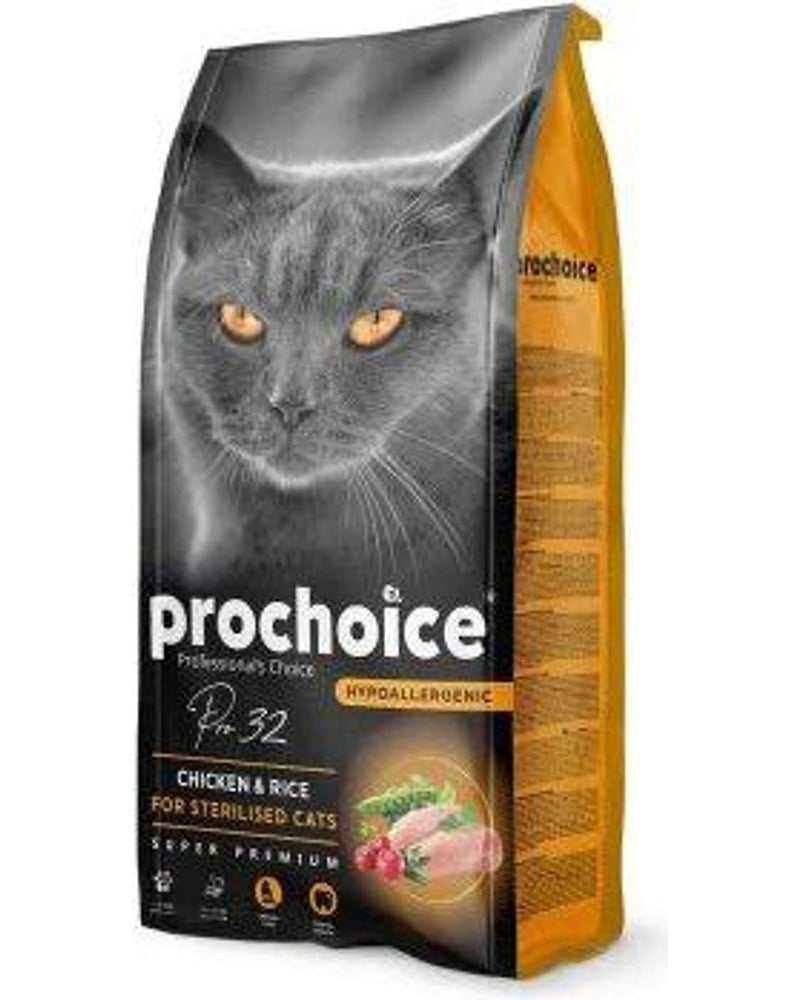 Kısırlaştırılmış Kediler için Tavuklu 15 kg Kedi Maması