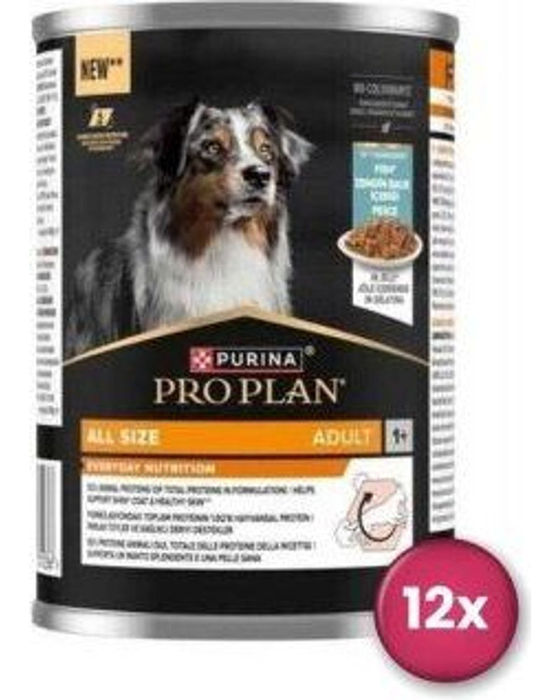 Pro Plan Jöle İçinde Balıklı Köpek Konservesi 400 gr x 12 Adet