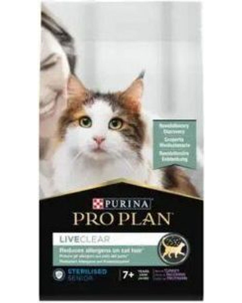 Pro Plan LiveClear Hindili +7 Yaş Kısırlaştırılmış Kedi Maması 1,4 kg