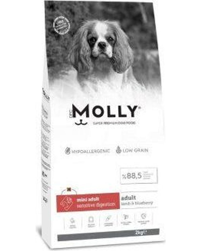 Molly Hipoalerjenik Kuzulu Küçük Irk Yetişkin Köpek Maması 2 kg