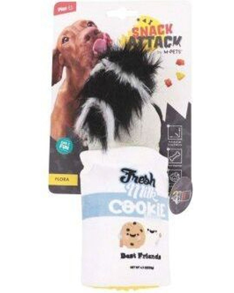 M-Pets Flora Ödül Hazneli Sesli Peluş Köpek Oyuncağı