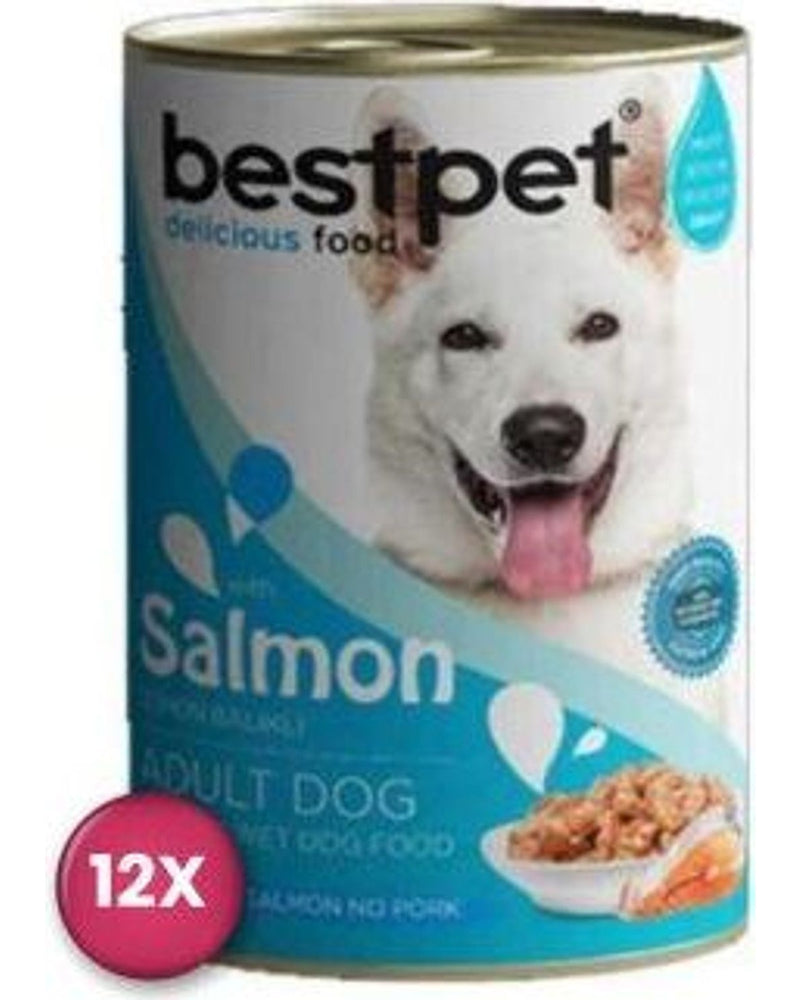 Bestpet Jöle İçinde Parça Balıklı Köpek Konservesi 400 gr x 12 Adet