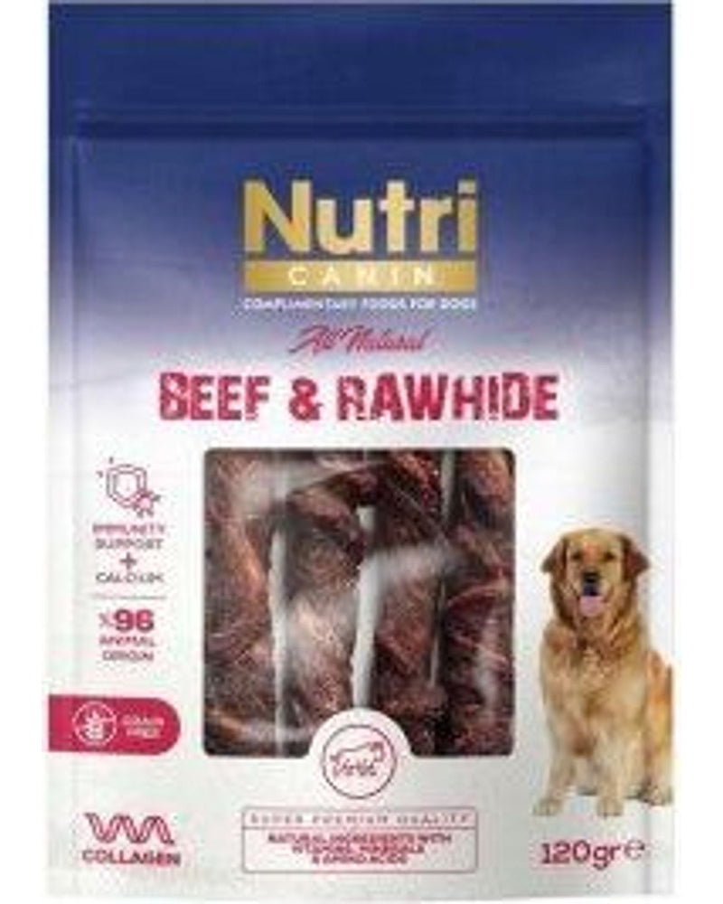 Nutri Canin Sığır Etli Sargılı Köpek Ödül Kemiği 120 gr