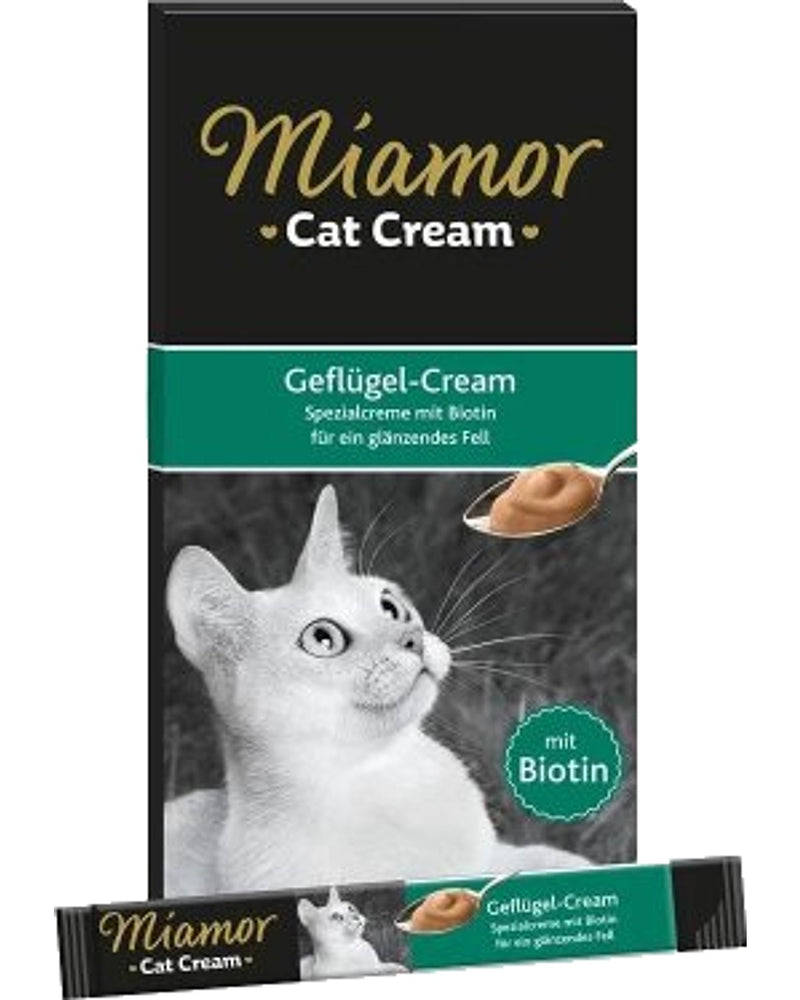 Miamor Cream Tavuklu Biotinli Krem Kedi Ödülü 6 x 15 gr