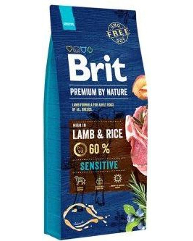Brit Premium Sensitive Kuzu Etli Yetişkin Köpek Maması 8 kg