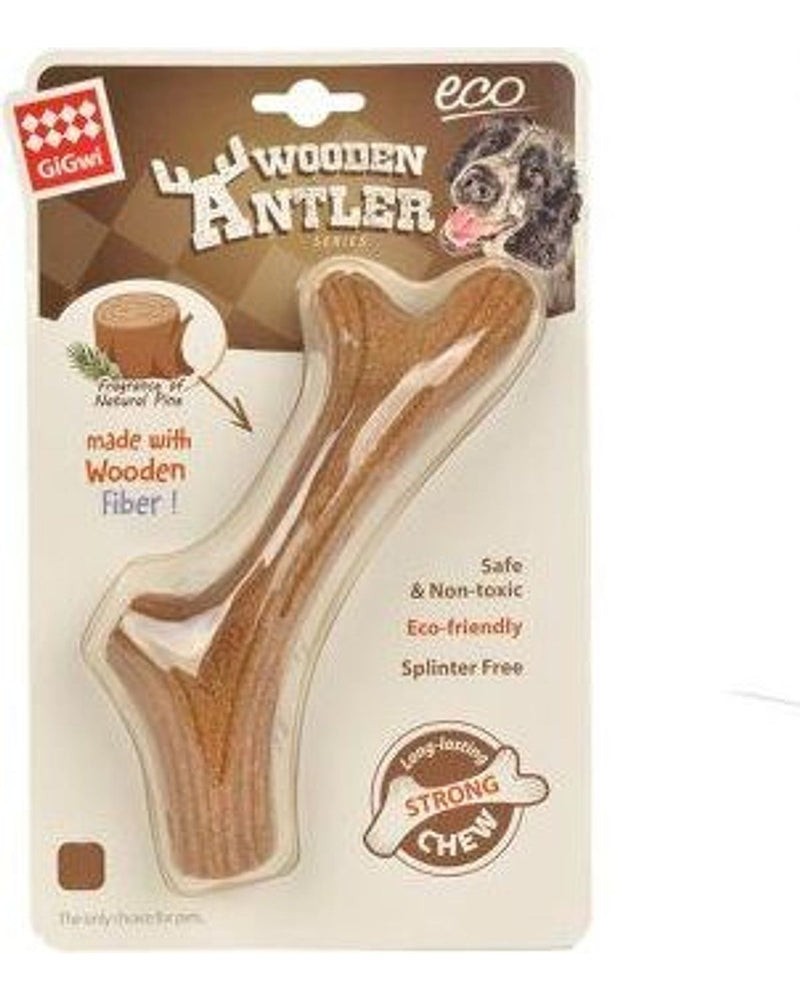 Gigwi Çam Kokulu Doğal Ağaç Köpek Diş Kaşıma Oyuncağı (M)