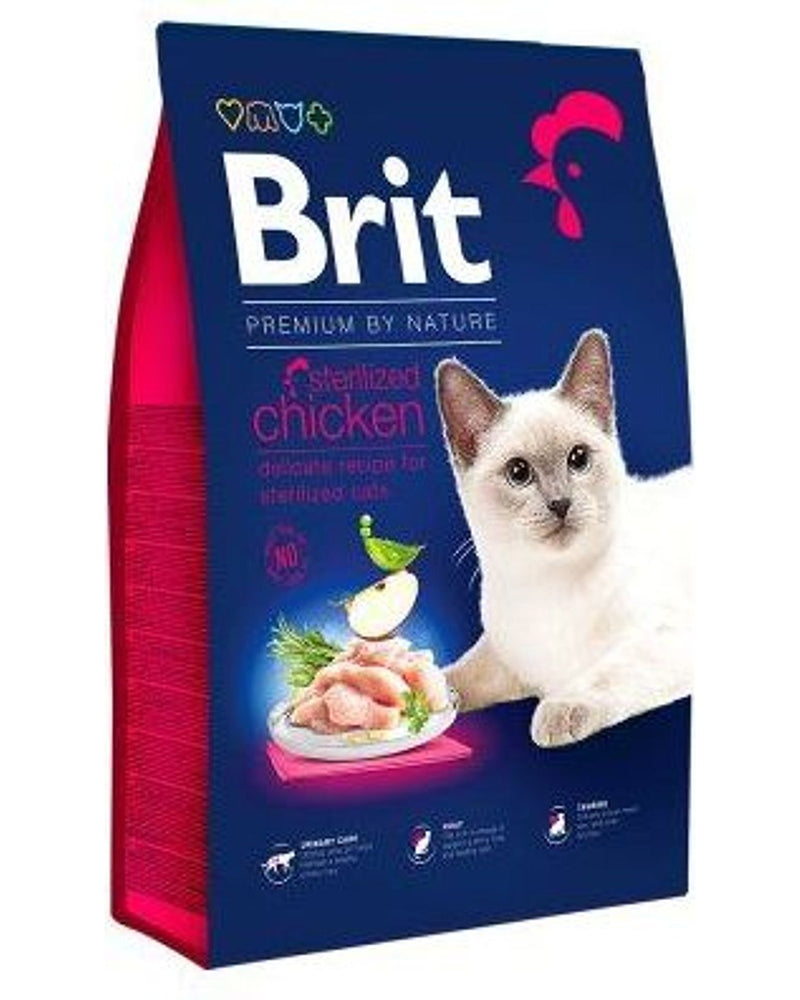 Kısırlaştırılmış Kediler için Tavuk Etli 8 kg Kedi Maması