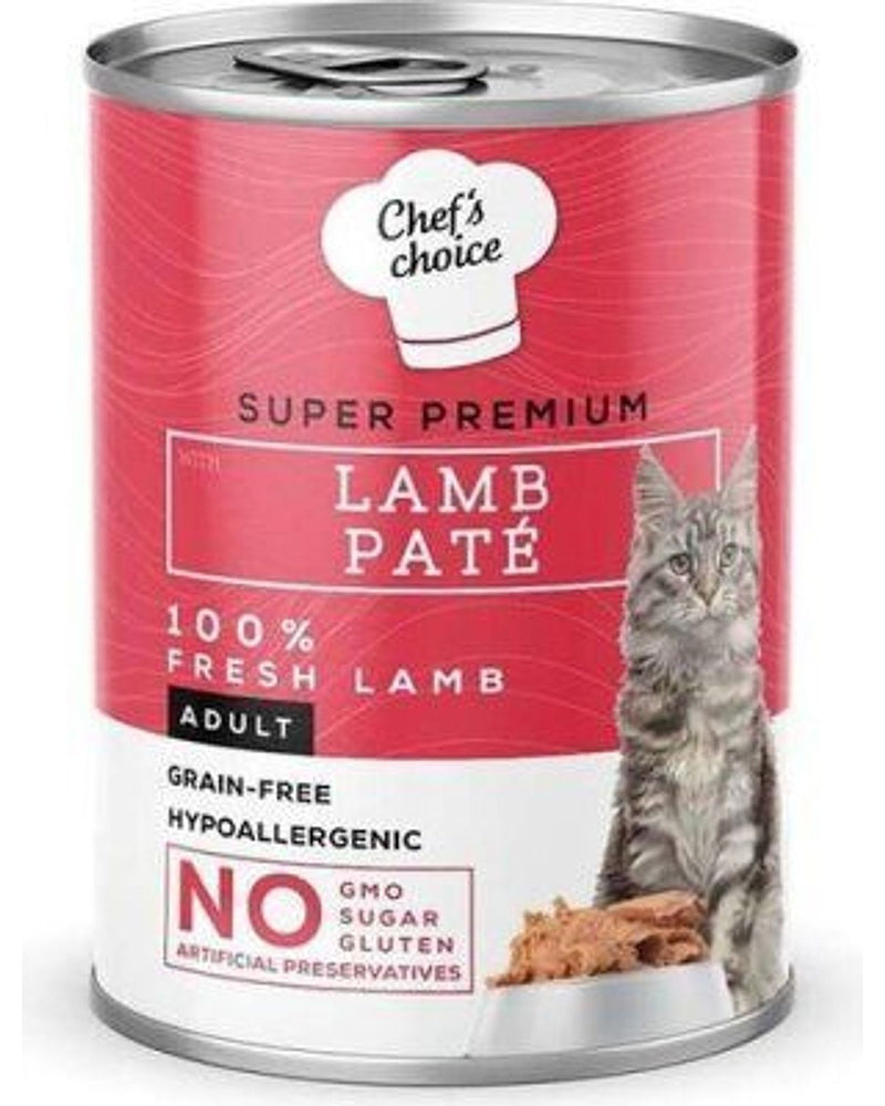 Tahılsız Kuzu Etli Ezme 400 gr Yaş Kedi Maması
