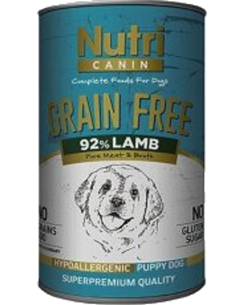 Nutri Canin Tahılsız Kuzulu Yavru Köpek Konservesi 400 gr
