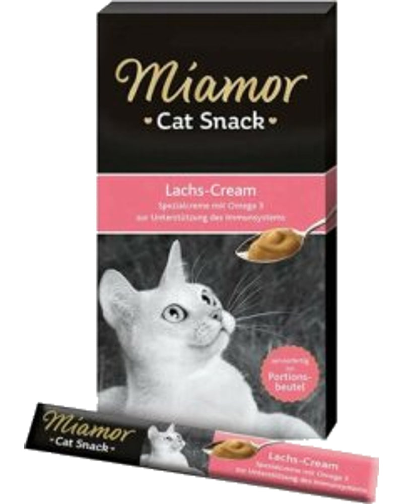 Miamor Cream Somonlu Omega 3 Krem Kedi Ödülü 6 x 15 gr