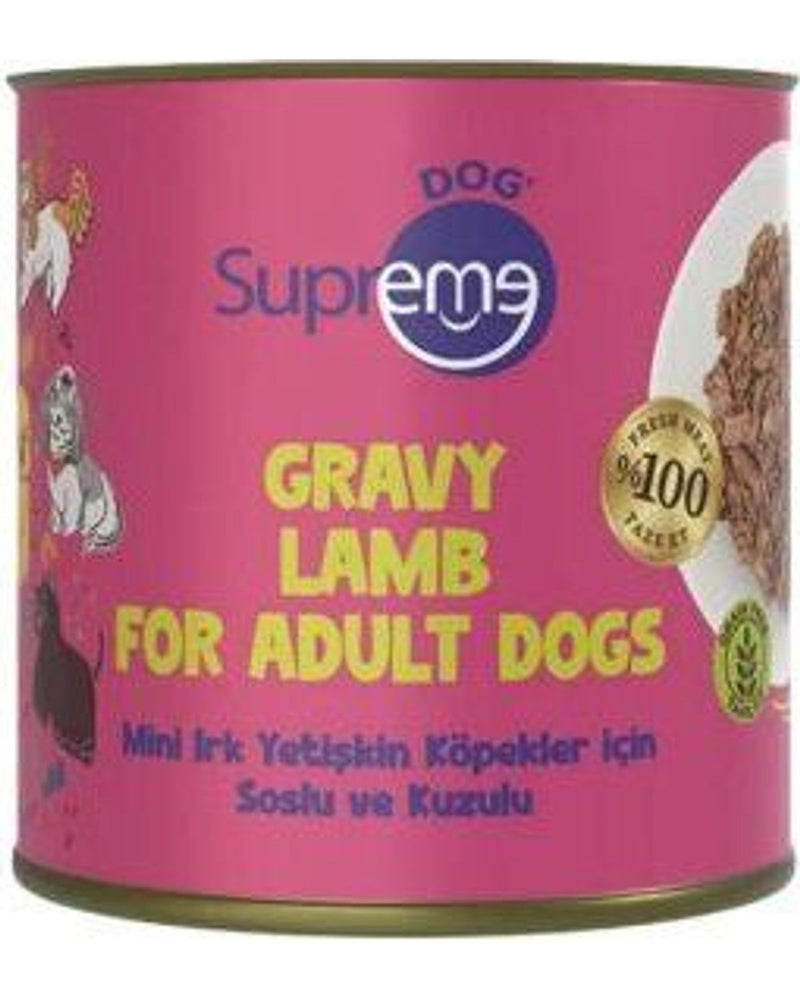 Supreme Dog Sosta Kuzulu Mini Irk Yetişkin Köpek Konservesi 200 gr