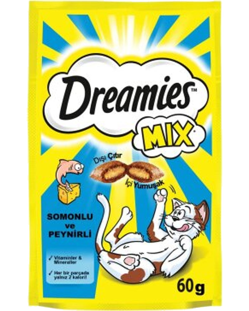 Krema Dolgulu Somonlu ve Peynirli Kedi Ödülü 60 gr