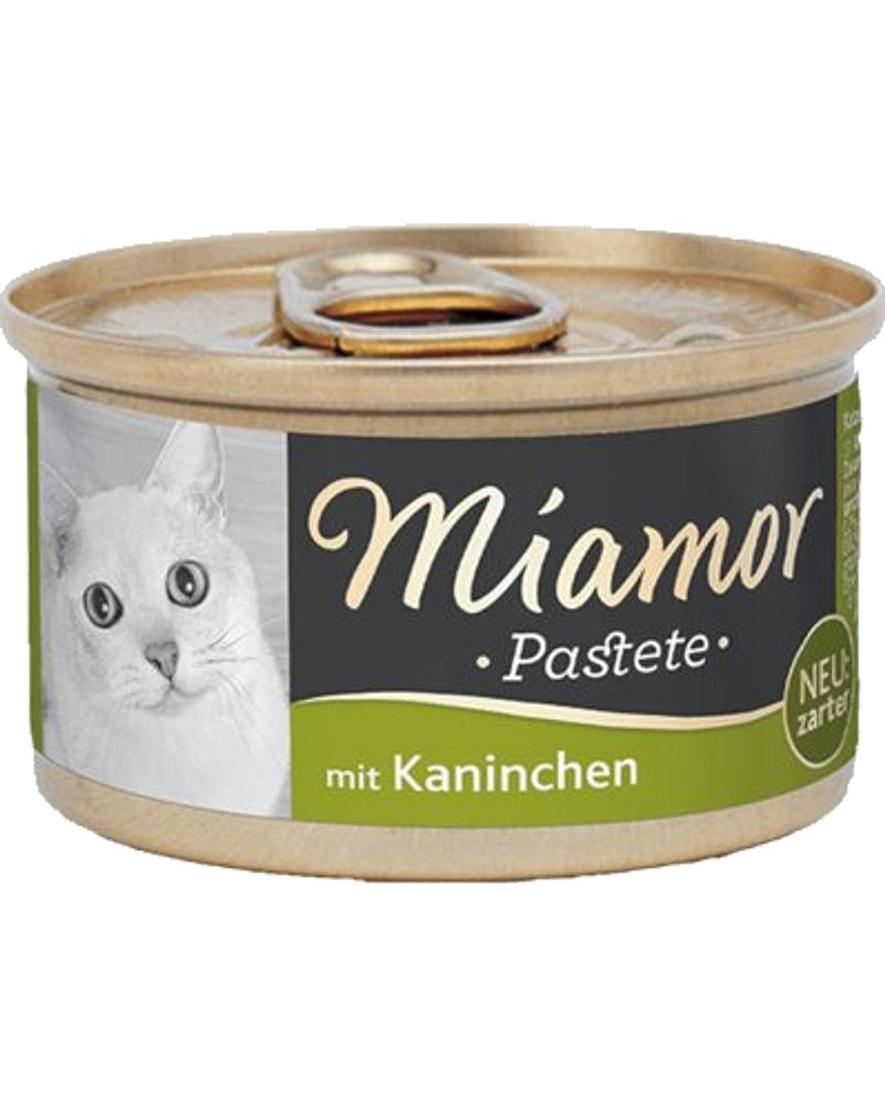 Miamor Pastete Tavşanlı Pate Yetişkin Kedi Konservesi 85 gr