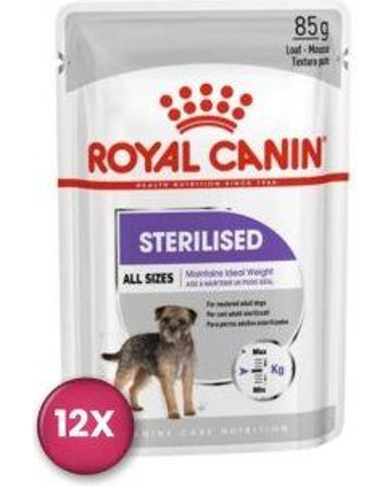 Royal Canin Kısırlaştırılmış Yetişkin Köpek Konservesi 85 gr x 12 Adet