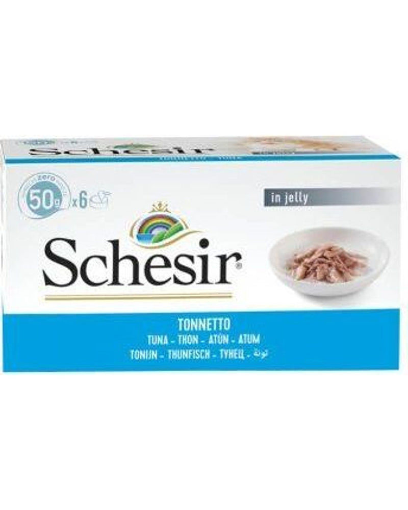 Schesir Jöle İçinde Ton Balıklı Kedi Konservesi Multipack 6 x 50 gr