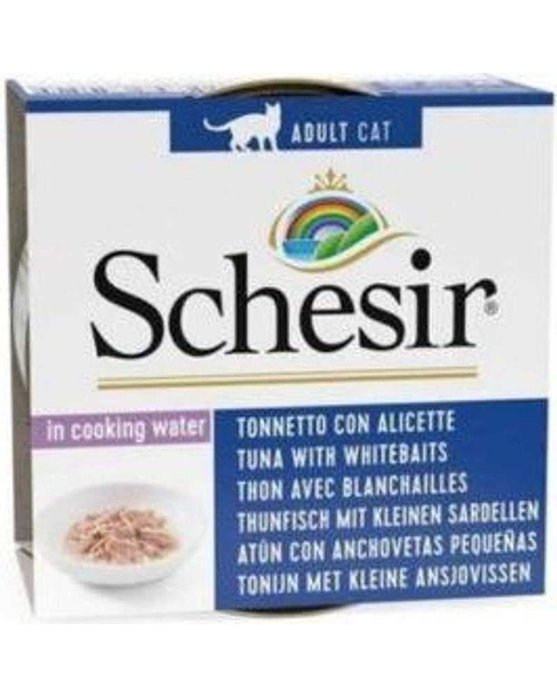 Schesir Suda Pişmiş Ton ve Ringa Balıklı Kedi Konservesi 85 gr