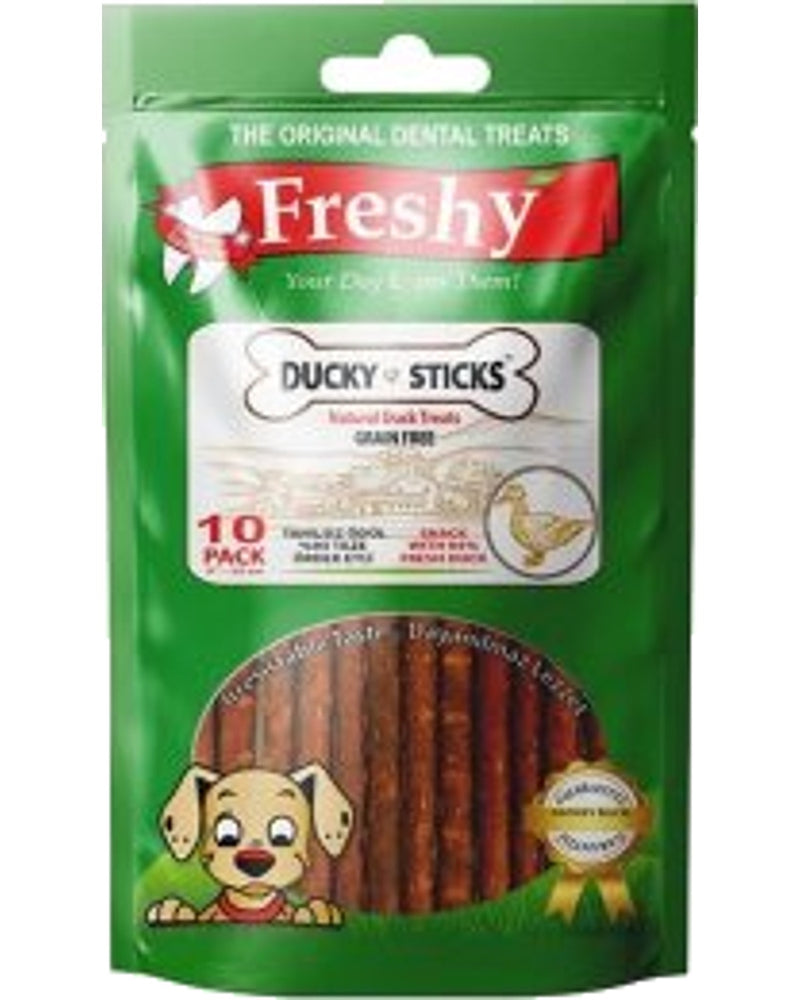 Freshy Ördek Etli Tahılsız Yumuşak Köpek Ödül Çubuğu 100 gr 10'lu