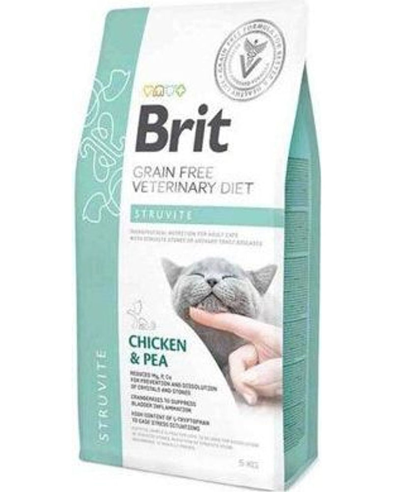 Brit Vet Diet Struvite Tahılsız İdrar Yolu Sağlığı Kedi Maması 5 kg